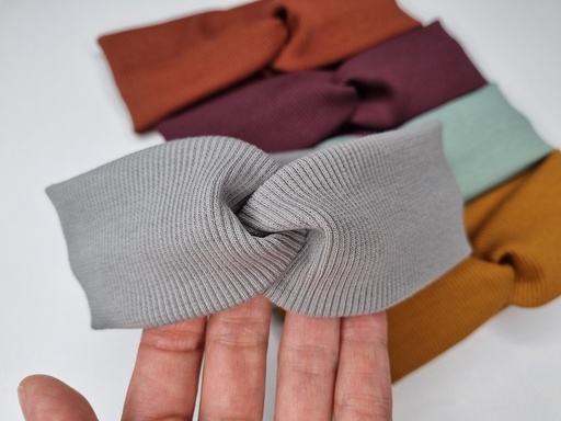 Bandeau Croisé - Gris Claire