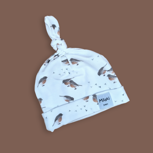 Bonnet Nouveau-Né -  Oiseaux